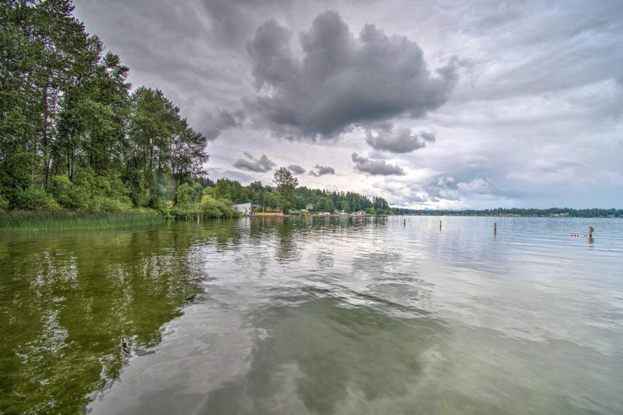 Charming Updated Retreat Walk To Lake Stevens! Eksteriør billede