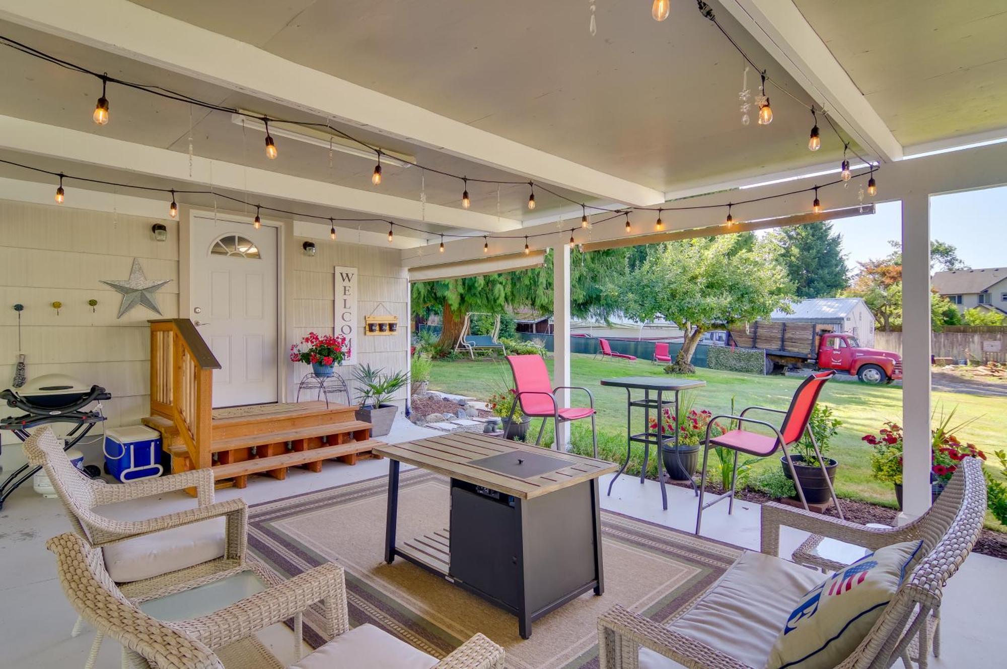 Charming Updated Retreat Walk To Lake Stevens! Eksteriør billede