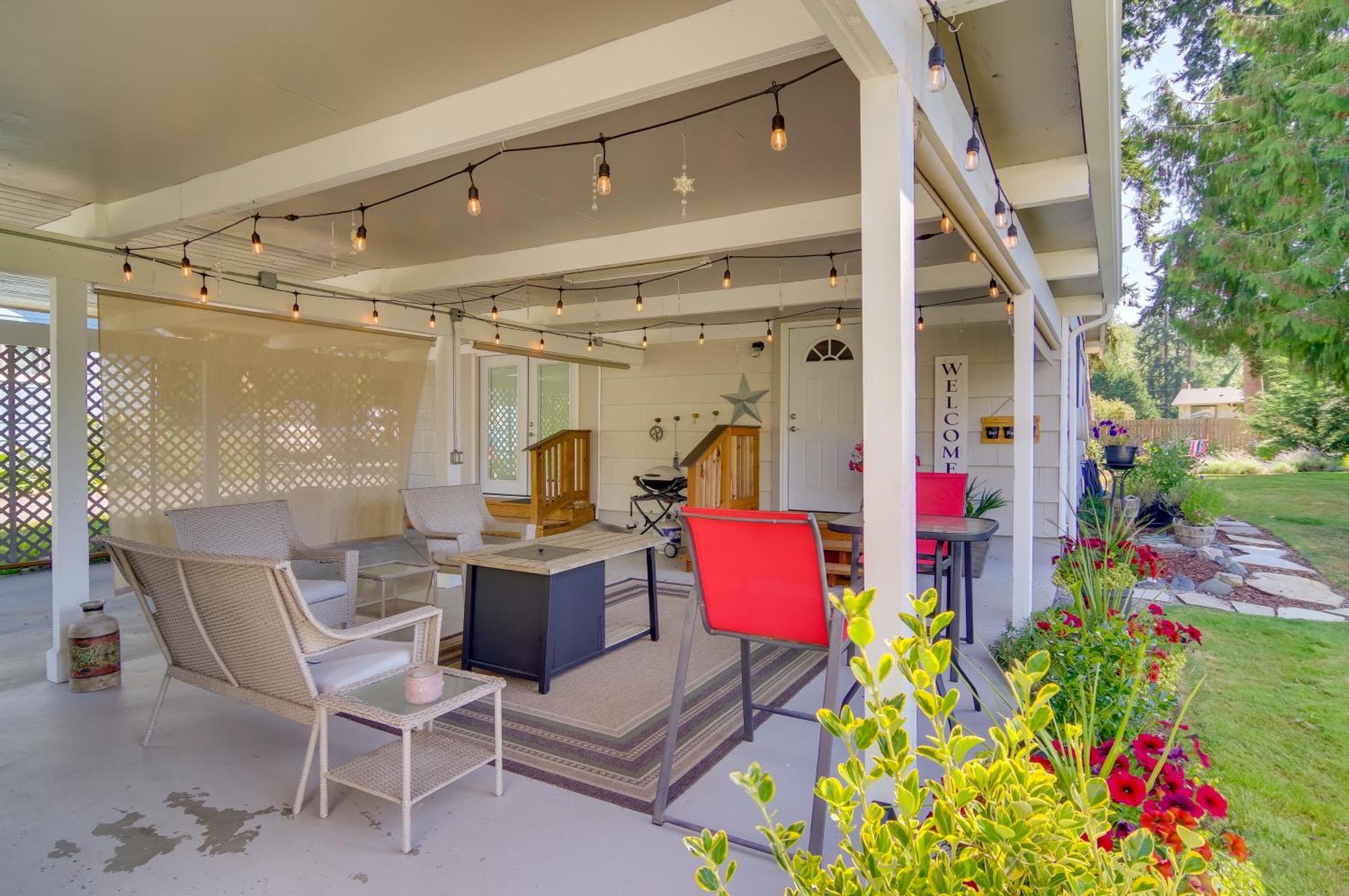 Charming Updated Retreat Walk To Lake Stevens! Eksteriør billede