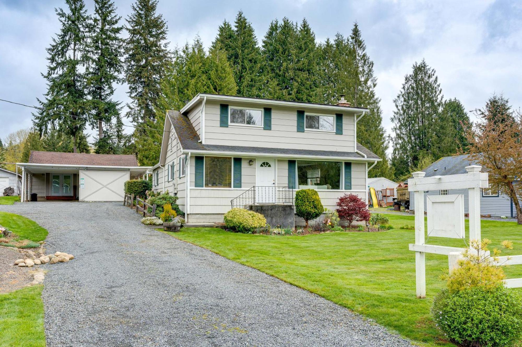Charming Updated Retreat Walk To Lake Stevens! Eksteriør billede